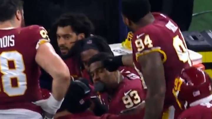 WATCH: Heated Washington Players Jon Allen & Daron Payne Fight as Cowboys Take Huge Halftime Lead WATCH: Heated Washington Players Jon Allen & Daron Payne Fight as Cowboys Take Huge Halftime Lead