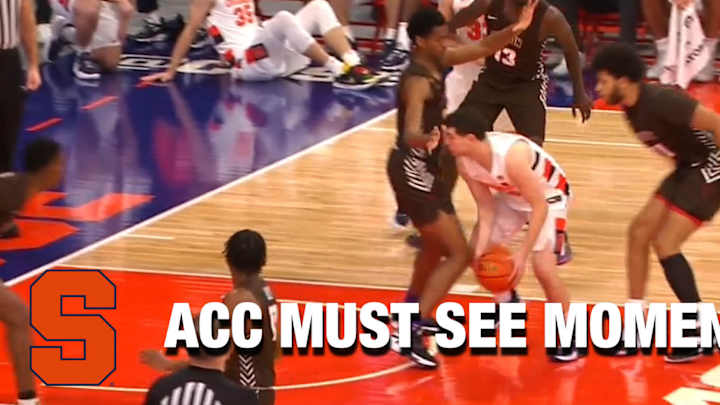 WATCH: Syracuse Walk-On Chris LaValle Scores First Career Points on Wild Shot