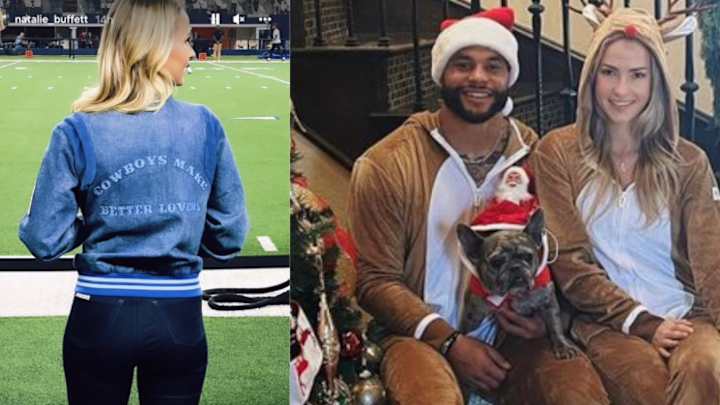 Cowboys LOOK: Natalie & Dak Prescott - Reindeer & ‘Better Lovers’ Outfits Going Viral