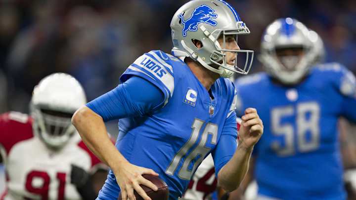 Jared Goff Asked About Adding WR Deebo Samuel