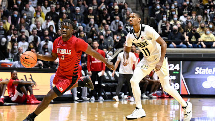 No. 3 Purdue Closes Out Nonconference Schedule With 104-90 Win Over Nicholls No. 3 Purdue Closes Out Nonconference Schedule With 104-90 Win Over Nicholls