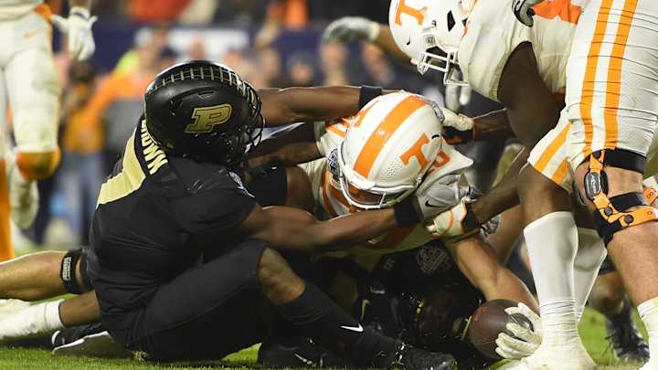 Tennessee Loses to Purdue in Music City Bowl after Controversial Call in OT
