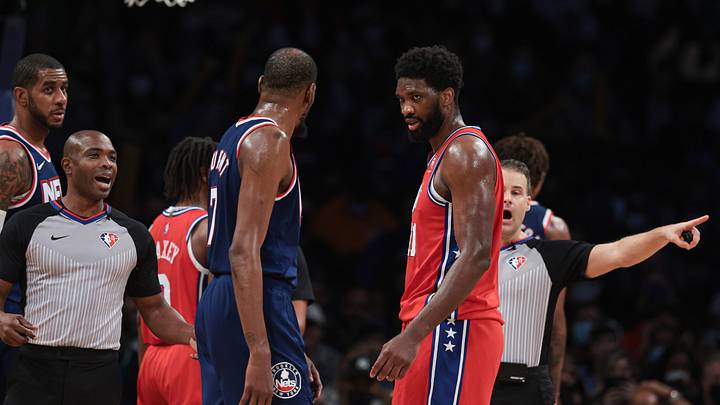 Nets' Kevin Durant Brushes Off Heated Exchange With Sixers Star Joel Embiid