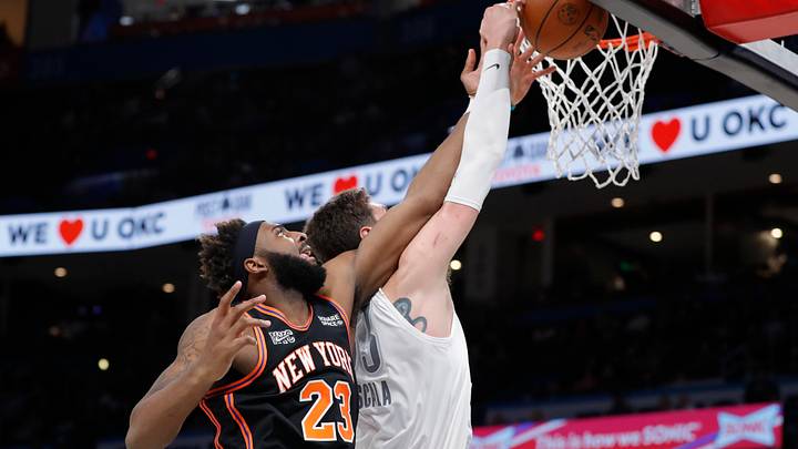 Thunder End Year on High Note, Drop Knicks in New Year's Eve Bout Thunder End Year on High Note, Drop Knicks in New Year's Eve Bout