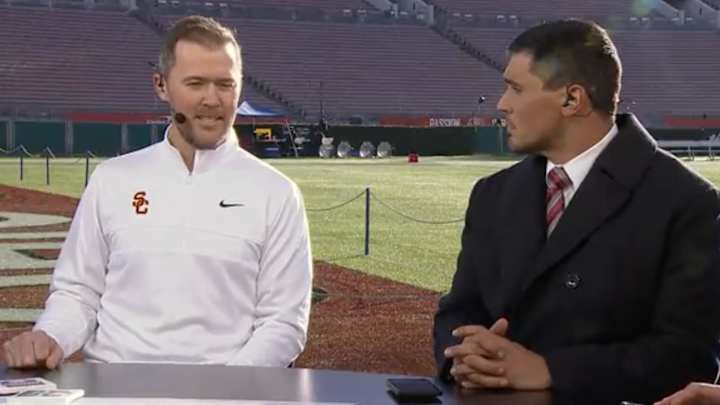 Lincoln Riley on 'GameDay': Leaving Oklahoma 'Was Hard,' but USC 'Was Too Good to Pass Up'
