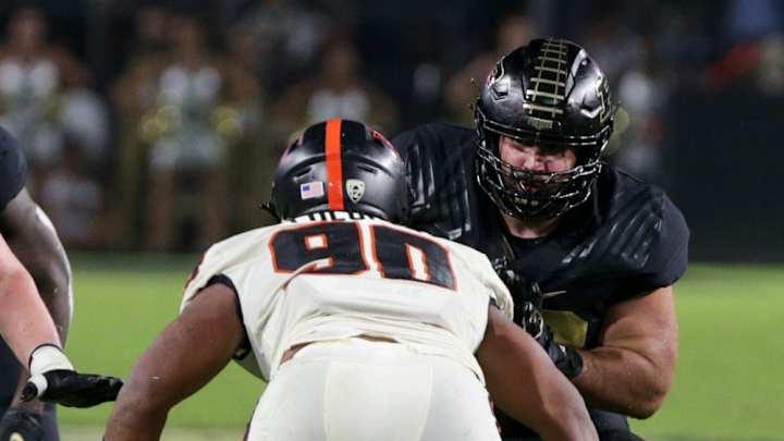 Purdue Graduate Offensive Lineman Tyler Witt Declares for 2022 NFL Draft