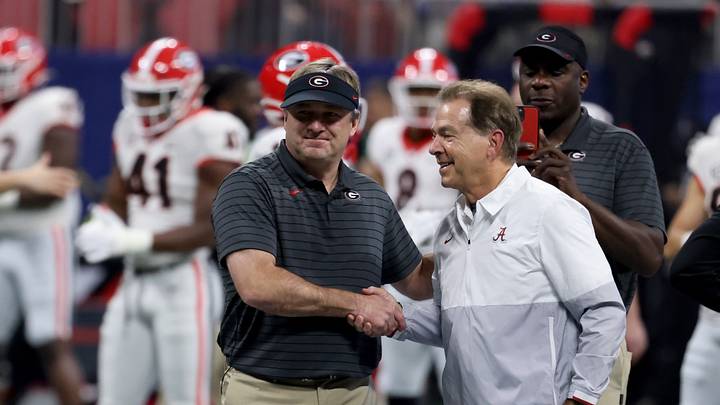 Georgia Opens as the Early Favorite in the National Championship Game Georgia Opens as the Early Favorite in the National Championship Game