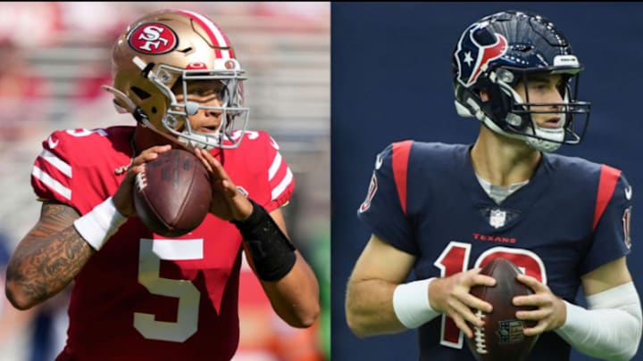 Sunday Surprise? Texans Ready for 49ers' Trey Lance Sunday Surprise? Texans Ready for 49ers' Trey Lance