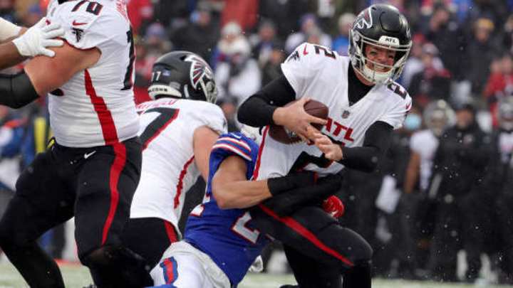 Falcons Eliminated From NFL Playoffs Race With Loss at Bills