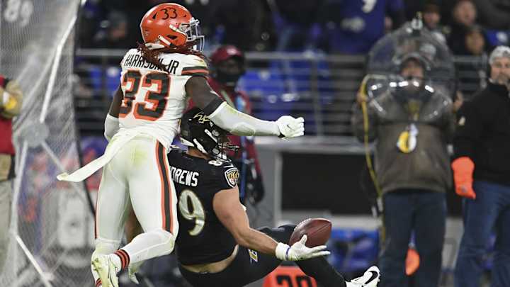 Inactive List for Cleveland Browns and Pittsburgh Steelers on Monday Night Football