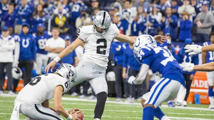 Raiders Daniel Carlson with Four Game-Winning Field Goals