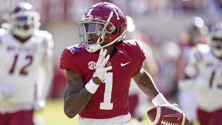 Mel Kiper: Jets Could Pick Alabama WR Jameson Williams in First Round