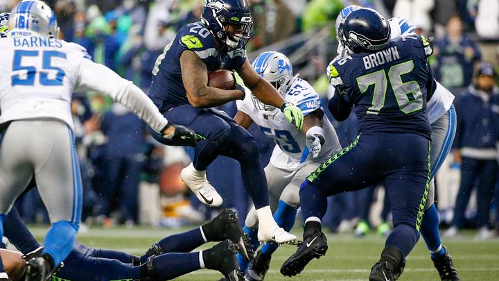 Seahawks RB Rashaad Penny Named NFC Offensive Player of Week For Explosive Performance vs. Lions
