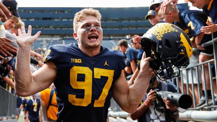 Michigan Star, Potential Top Pick, Aidan Hutchinson Enters 2022 NFL Draft
