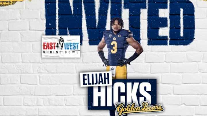 Cal Football: Elijah Hicks Agrees to Play in the East-West Shrine Game