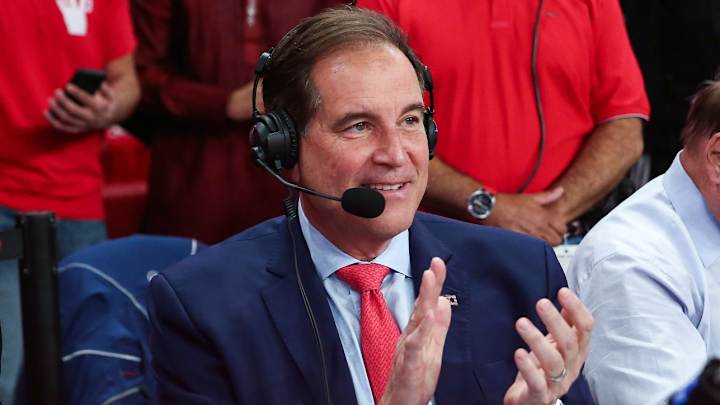 Jim Nantz Out for Sunday’s Bucs vs. Panthers Game; Tom McCarthy to Fill In Jim Nantz Out for Sunday’s Bucs vs. Panthers Game; Tom McCarthy to Fill In