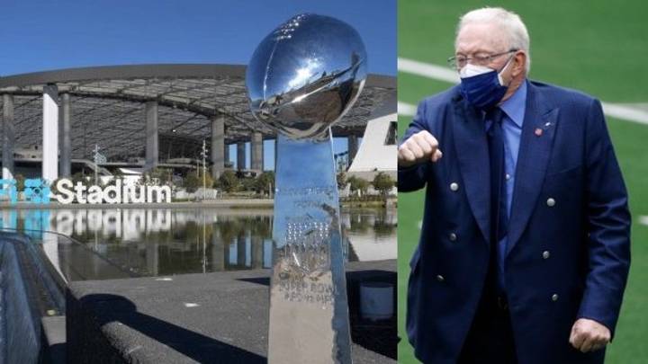 Jerry Jones Reveals 'Great' View on Super Bowl LVI COVID Emergency Move to Cowboys Stadium Jerry Jones Reveals 'Great' View on Super Bowl LVI COVID Emergency Move to Cowboys Stadium