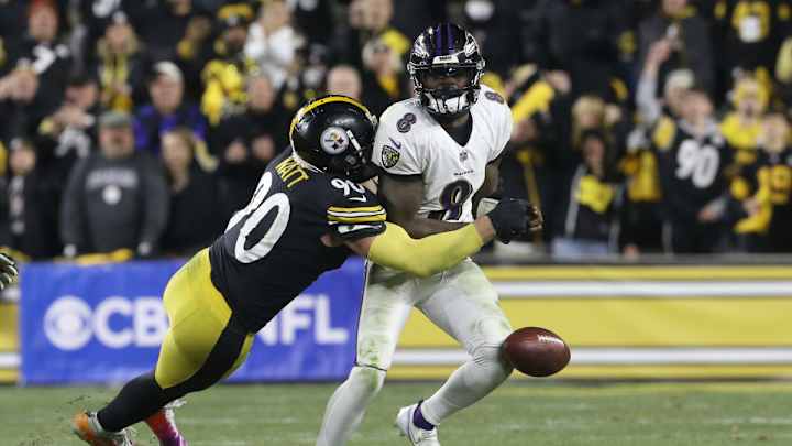 Ravens Will Need to Contain T.J. Watt, Steelers Pass Rush