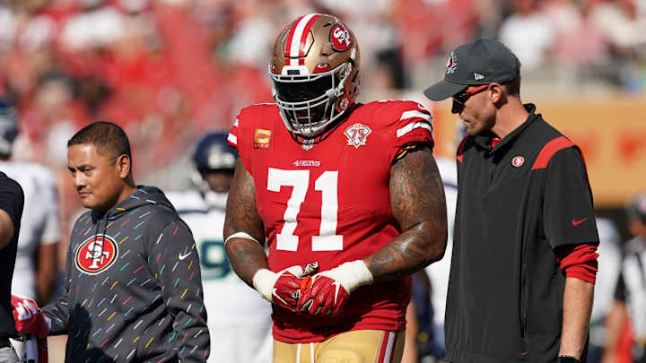 Trent Williams' Status Uncertain for 49ers' Playoff Game vs. Cowboys Trent Williams' Status Uncertain for 49ers' Playoff Game vs. Cowboys