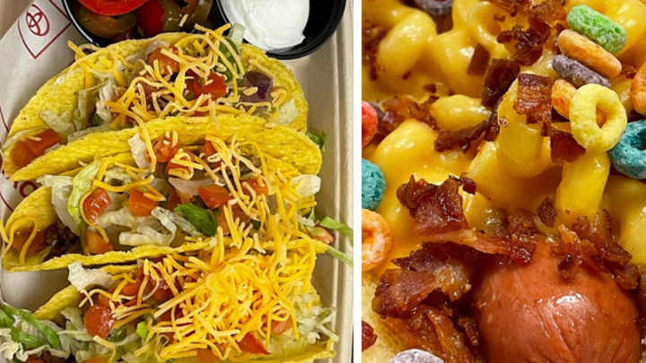 Hot Dog with Froot Loops & Mac n' Cheese? Mavs at Rockets