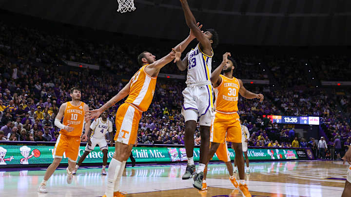 LSU Offense Fuels Team in 79-67 Win Over No. 18 Tennessee
