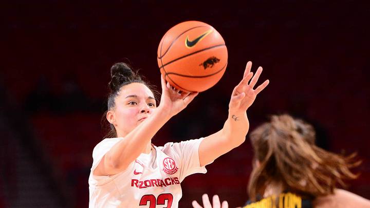 WATCH: Hogs Amber Ramirez, Rylee Langerman Missouri Postgame