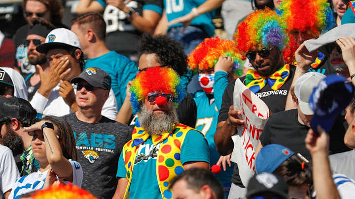 Some Jaguars Fans Wore Clown Outfits to Sunday’s Game vs. Colts