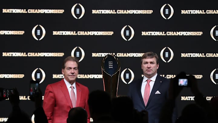 Nick Saban, Kirby Smart Speak Before National Championship Game