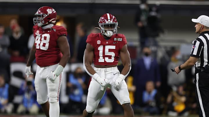 Alabama LB Dallas Turner Named FWAA Freshman All-American