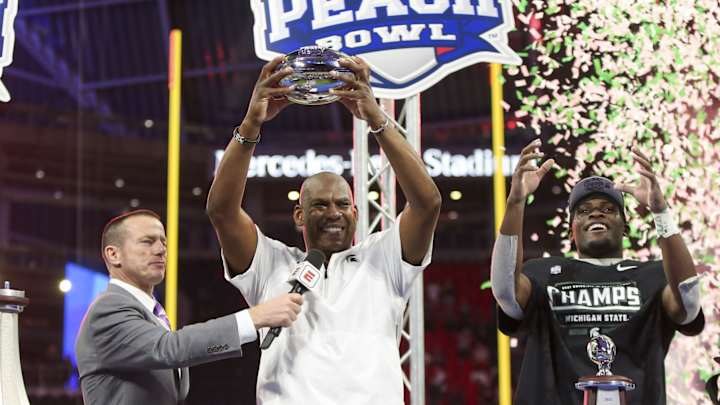 After Peach Bowl win, Michigan State football rises in final AP Top 25 Poll