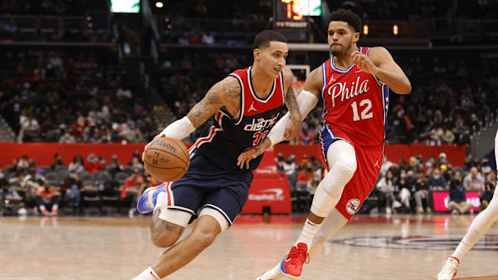 Kyle Kuzma Laughs at Ben Simmons, Tobias Harris Trade Rumors