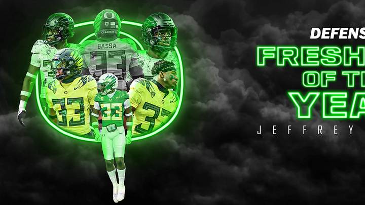 2021 Ducks Digest Football Awards: Jeffrey Bassa Wins Defensive Freshman of the Year 2021 Ducks Digest Football Awards: Jeffrey Bassa Wins Defensive Freshman of the Year