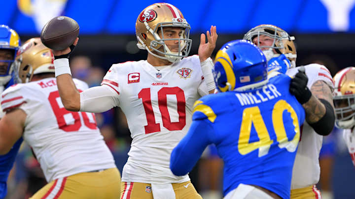 Jimmy Garoppolo Says His Injured Thumb is "Feeling Great"