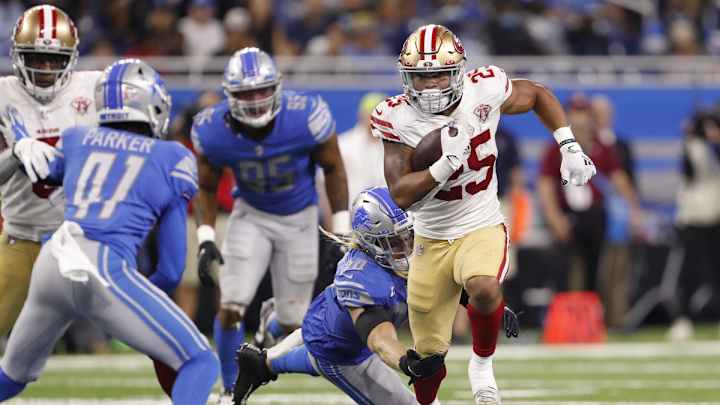 Elijah Mitchell Player Prop Bets for the NFL Playoffs - San Francisco vs. Green Bay