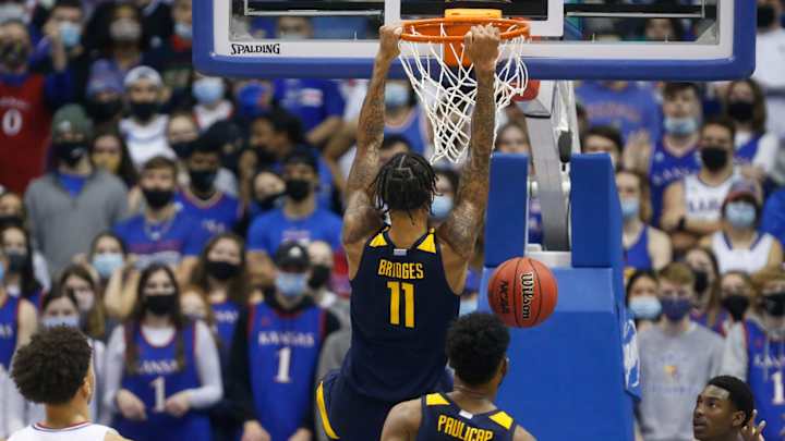 WATCH: Jalen Bridges Kansas Postgame