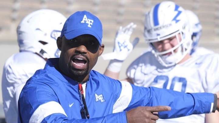 Air Force DBs Coach Curome Cox Joins Virginia Football Coaching Staff