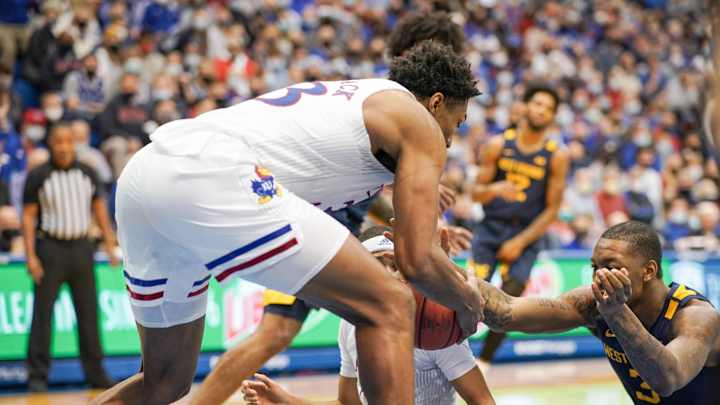 West Virginia Rocked by Jayhawks