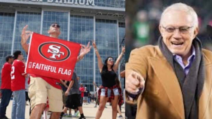'Red vs. White': A 49ers NFL Playoffs 'Takeover' vs. Dallas Cowboys at AT&T Stadium? 'Red vs. White': A 49ers NFL Playoffs 'Takeover' vs. Dallas Cowboys at AT&T Stadium?