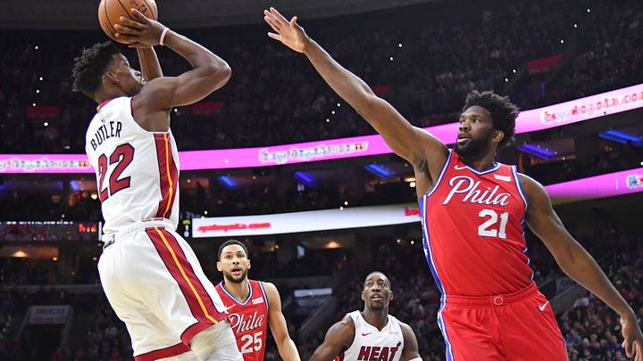 Jimmy Butler, Erik Spoelstra Praise Joel Embiid After Dominant Showing