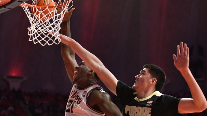 Zach Edey, Trevion Williams Get the Better of Kofi Cockburn in Purdue Win Over Illinois