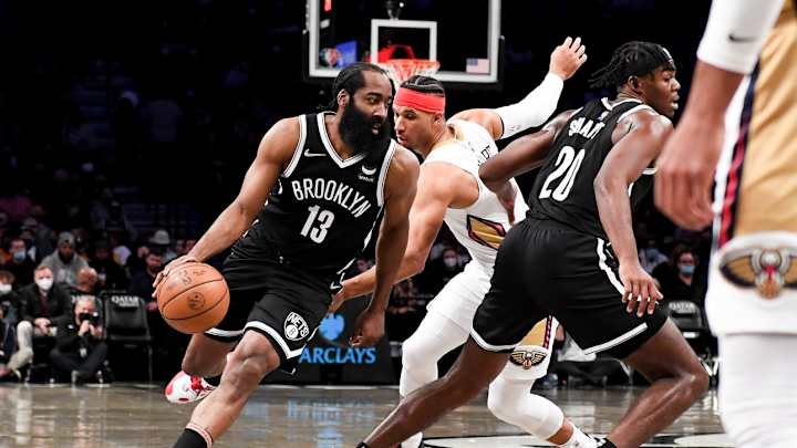 NBA Execs Believe 76ers Hope to Trade Ben Simmons for James Harden