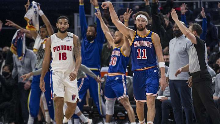 Pistons Get Spanked By Warriors