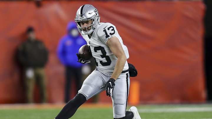 Raiders Hunter Renfrow No. 10 in WR Rankings