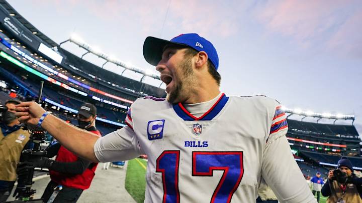 Josh Allen Player Prop Bets for the NFL Playoffs - Buffalo vs. Kansas City