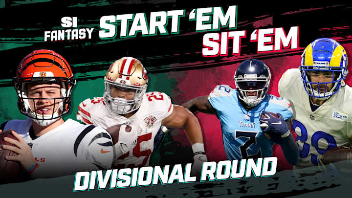 Start 'Em, Sit 'Em Fantasy Football Divisional Round
