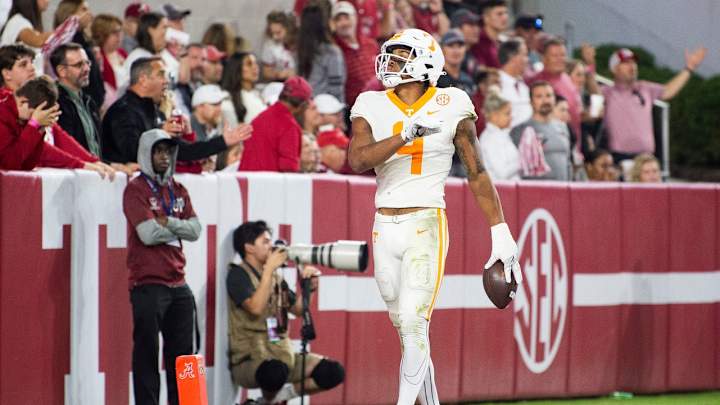 In Year One, Kodi Burns, Vols' WR Group Lay Foundation for Big Things to Come on Rocky Top In Year One, Kodi Burns, Vols' WR Group Lay Foundation for Big Things to Come on Rocky Top