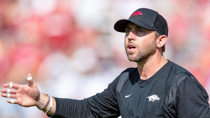 Miami Probably Won't be Able to Lure Kendal Briles Away From Hogs Miami Probably Won't be Able to Lure Kendal Briles Away From Hogs