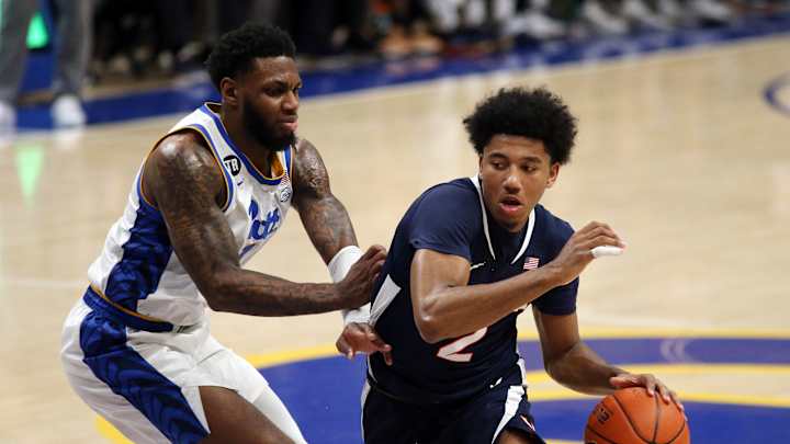 Virginia Overcomes Foul Troubles to Complete Season Sweep of Pitt with 66-61 Win