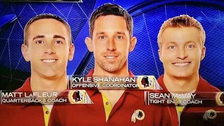 NFL Playoff Coaches: Shanahan, LaFleur & McVay & Washington Staff Ties