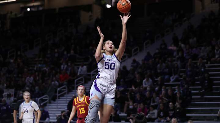 Kansas State's Ayoka Lee Sets NCAA Scoring Record Against Oklahoma Kansas State's Ayoka Lee Sets NCAA Scoring Record Against Oklahoma